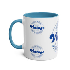 Vintage Limited Edition Two-Tone Coffee Mug - Aged to Perfection