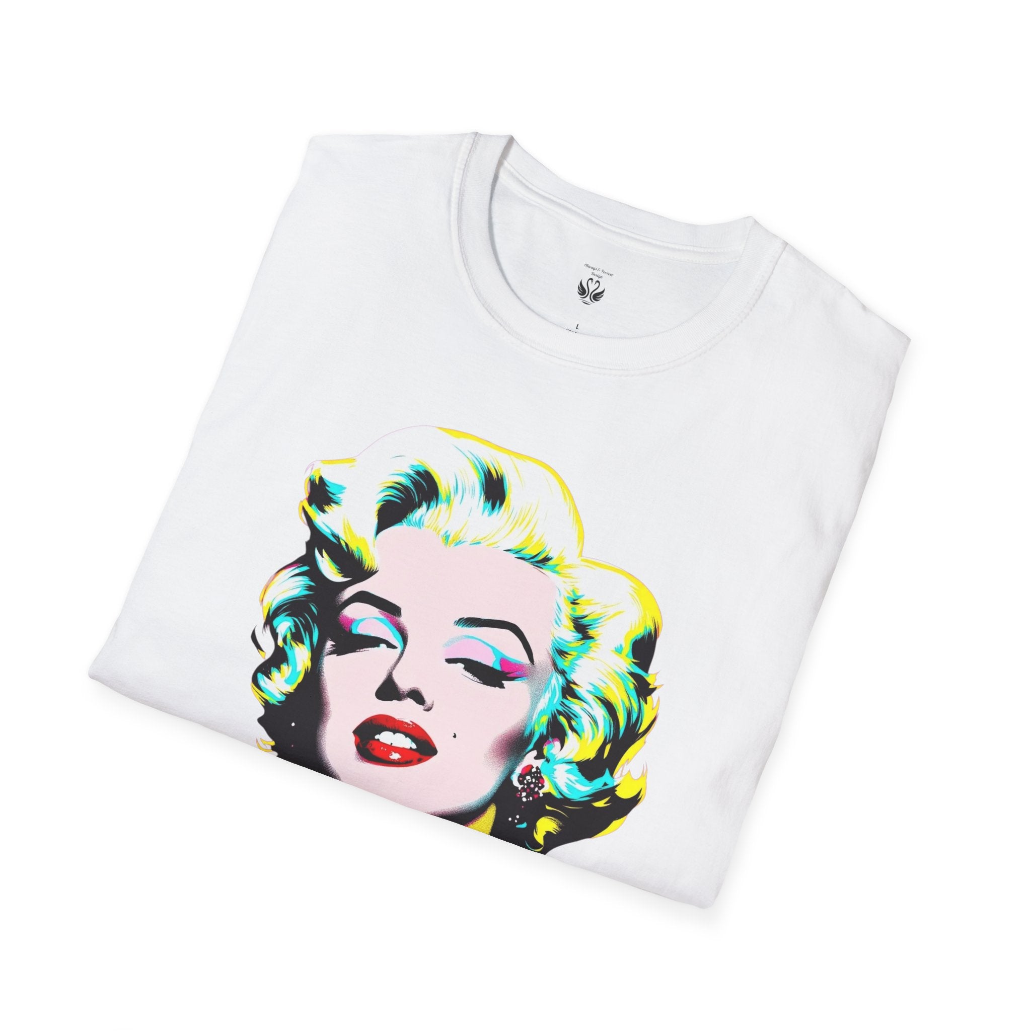 Pop Art Marilyn Monroe Unisex T-Shirt, Retro Tee, Vintage Style Shirt, Gift for Her, 90s Nostalgia Fashion