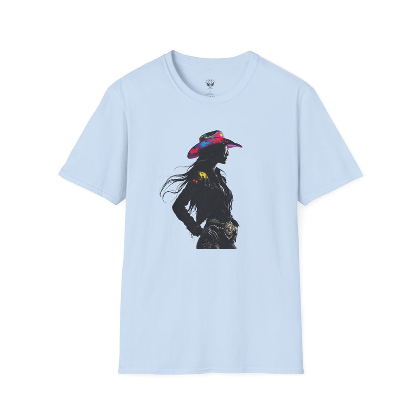 Cowgirl Vibes Unisex Softstyle T-Shirt - Trendy Western Graphic Tee