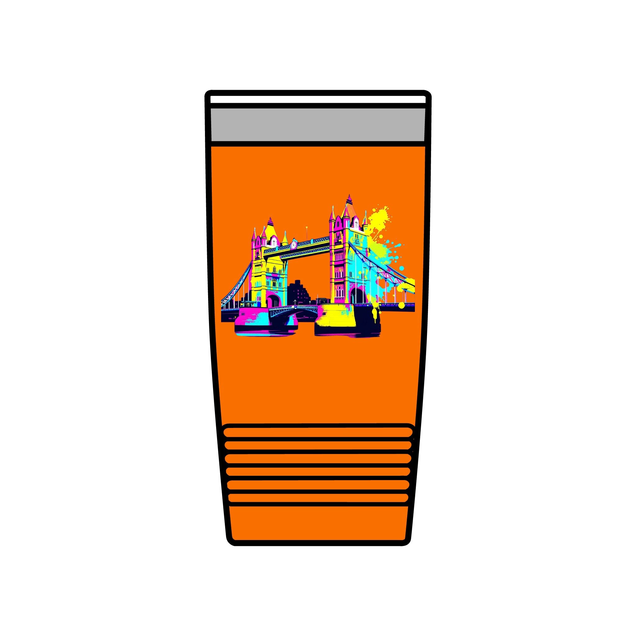London Skyline Insulated Tumbler - 20oz Travel Mug
