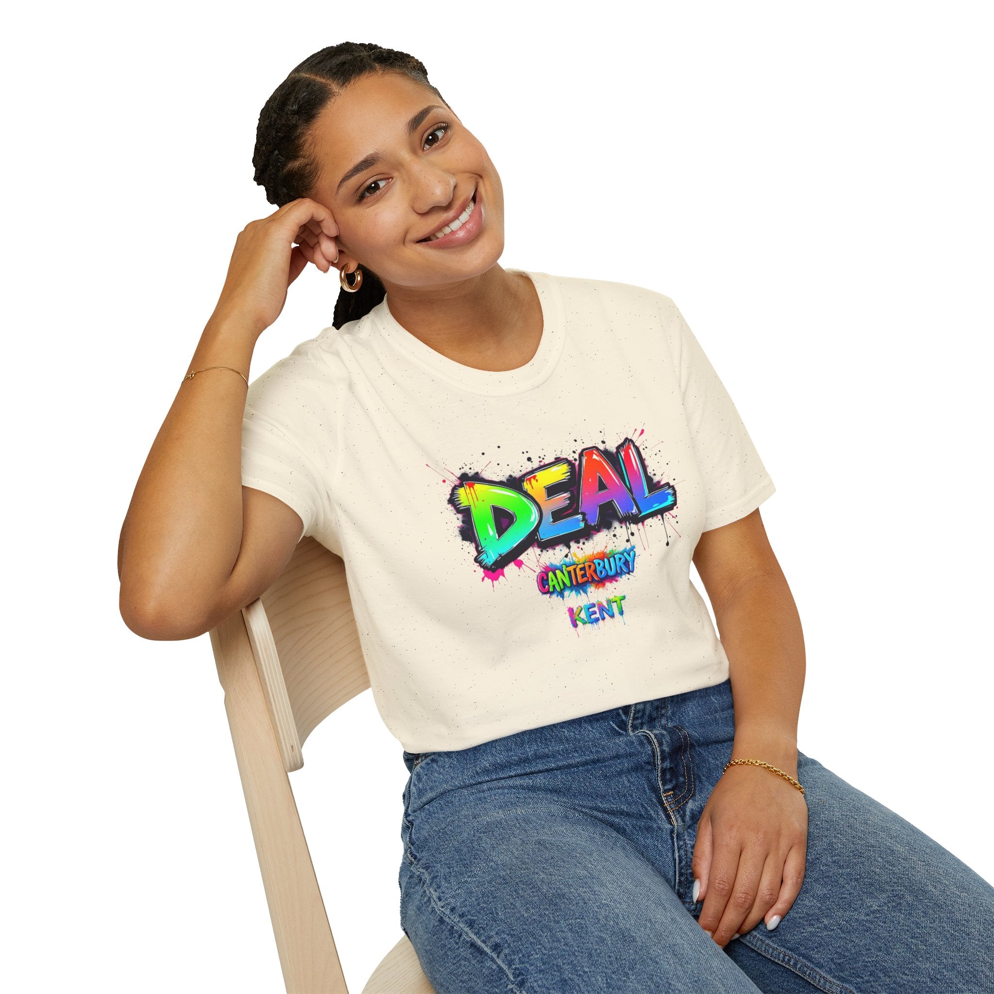 Colorful Graffiti Unisex T-Shirt, Trendy Streetwear Tee, Fun Casual Wear, Gift for Art Lovers, Summer Outfit