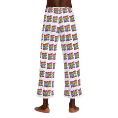 Rock & Roll Men's Pajama Pants | Colorful Lounge Wear for Music Lovers