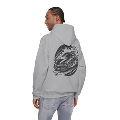 Cool Car Graphic Hoodie for Car Lovers, Unisex Pullover, Automotive Gift, Streetwear, Racing Apparel, Casual Wear