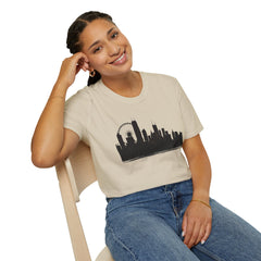Skyline Unisex T-Shirt | City Lover Tee, Urban Art Shirt, Gift for Travelers, Vibrant Summer Apparel, Graphic T-Shirt