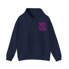 W.T.F. Wine Tasting Friends Hoodie - Unisex Heavy Blend Sweatshirt for Wine Lovers, Gift for Friends, Cozy Apparel for Tastings, Wine [...]