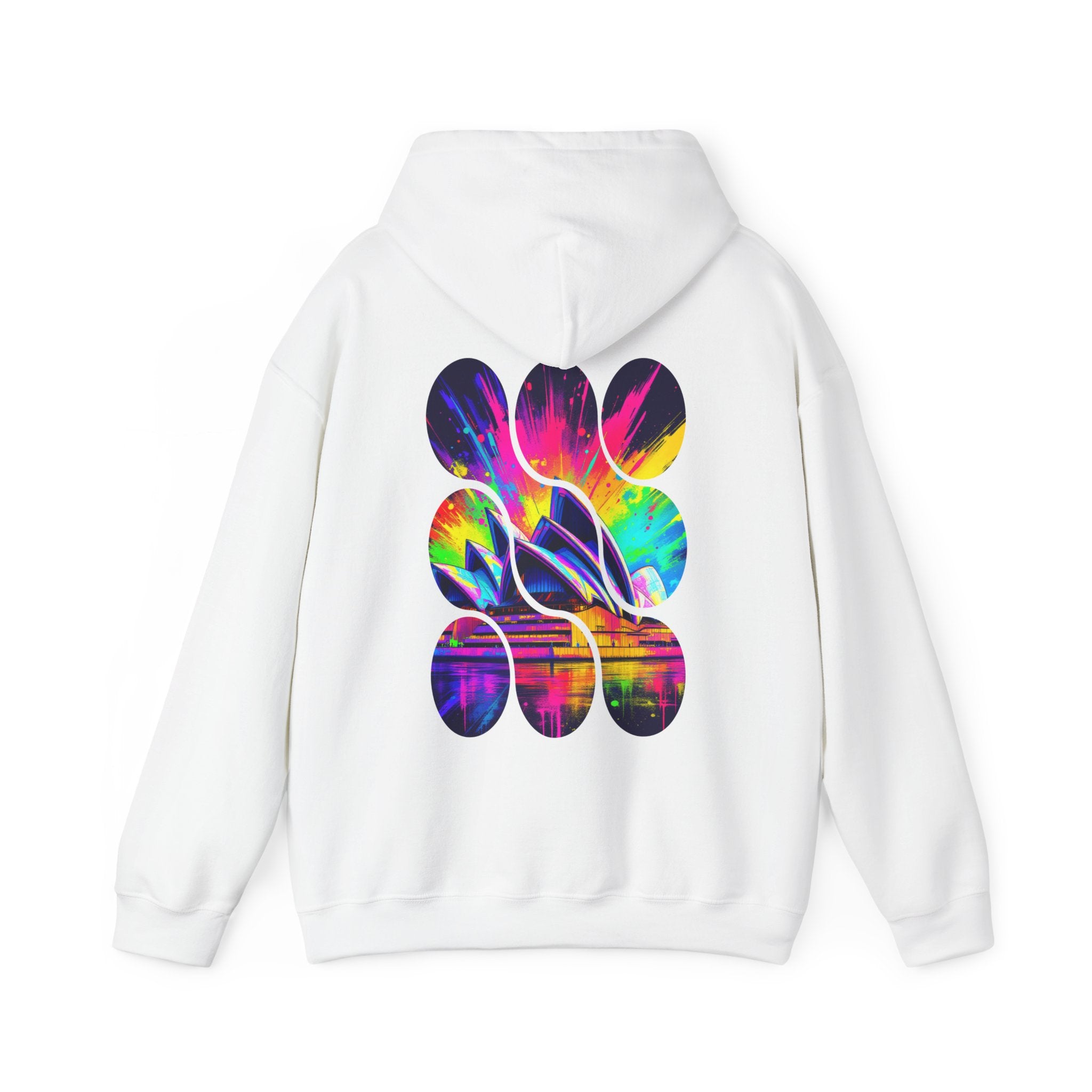 Colorful Abstract Hoodie with Eye-Catching Design, Perfect for Casual Wear, Art Lovers, Gift for Friends, Cozy Layering