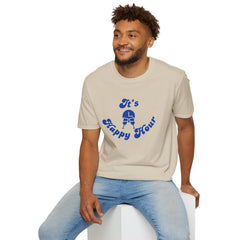 Unisex Happy Hour T-Shirt, Perfect for Parties, Casual Outings, Gifts, and Celebrations