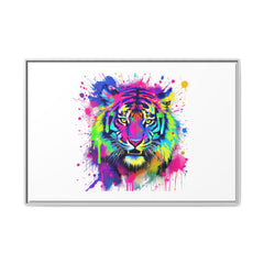 Vibrant Tiger Canvas Print - Framed Art for Bold Decor