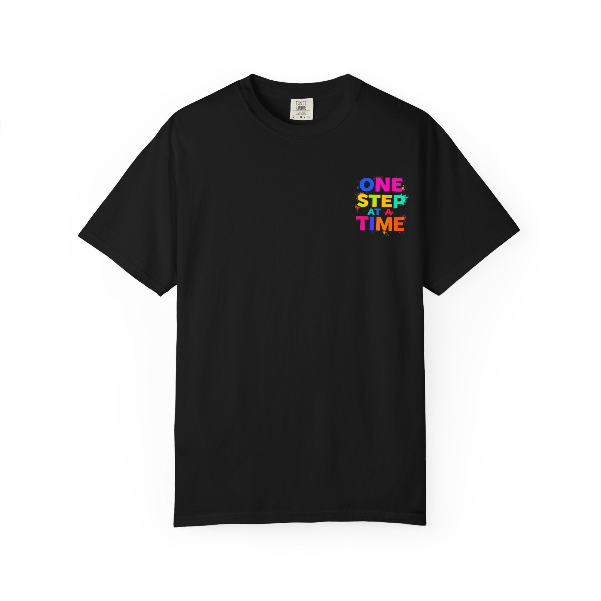 One Step at a Time Graphic T-Shirt, Unisex Vintage Tee, Perfect for Festivals, Beach Days, and Casual Wear, Gift for Sun Lovers