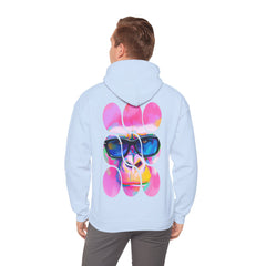 Vibrant Graphic Hoodie, Cool Streetwear Sweatshirt, Trendy Unisex Apparel, Fun Gift for Art Lovers, Casual Everyday Wear