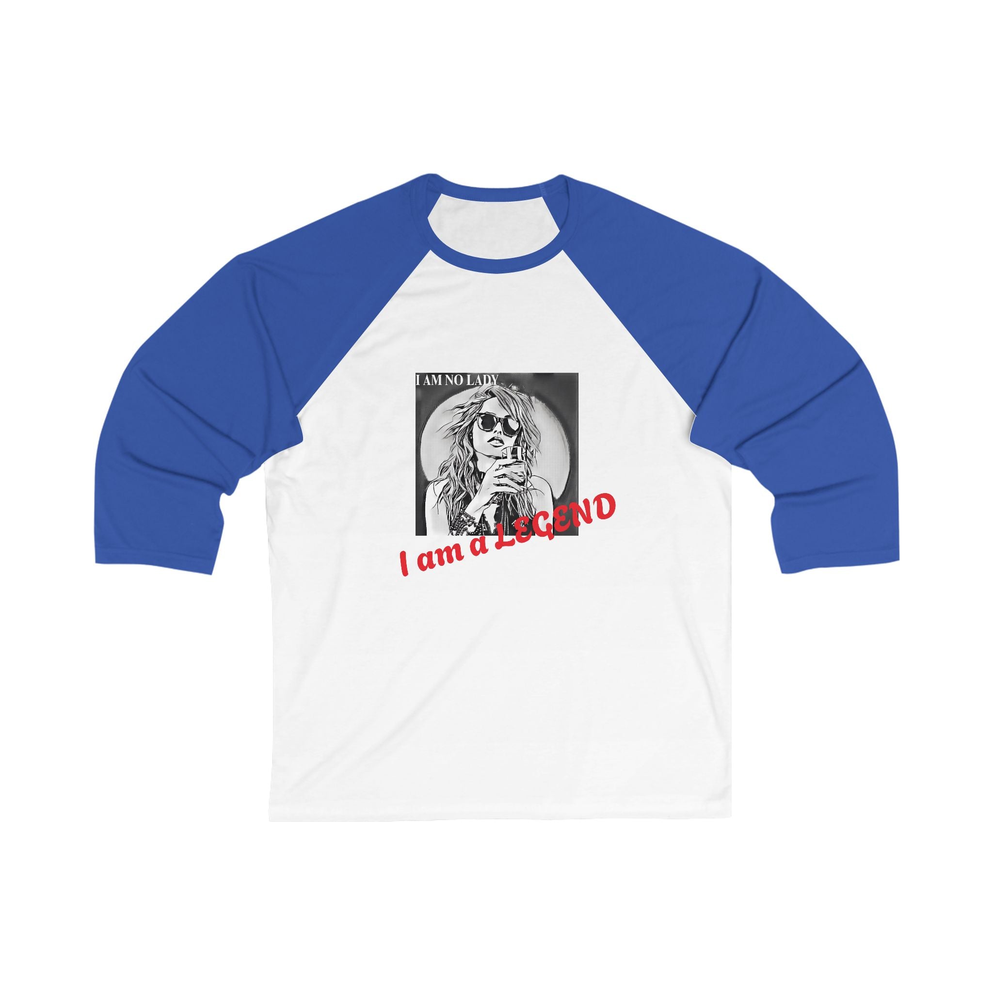 Legendary Unisex Baseball Tee, I Am a Legend Shirt, Sports Apparel, Gift for Him/Her, Casual Wear, Unique Graphic Tee