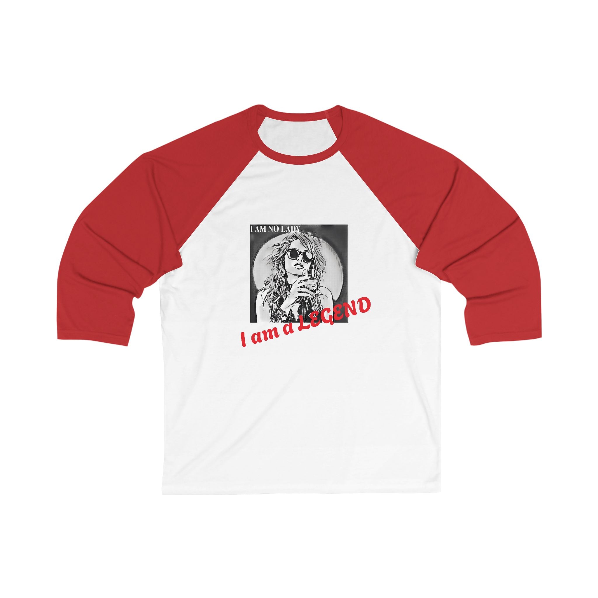 Legendary Unisex Baseball Tee, I Am a Legend Shirt, Sports Apparel, Gift for Him/Her, Casual Wear, Unique Graphic Tee