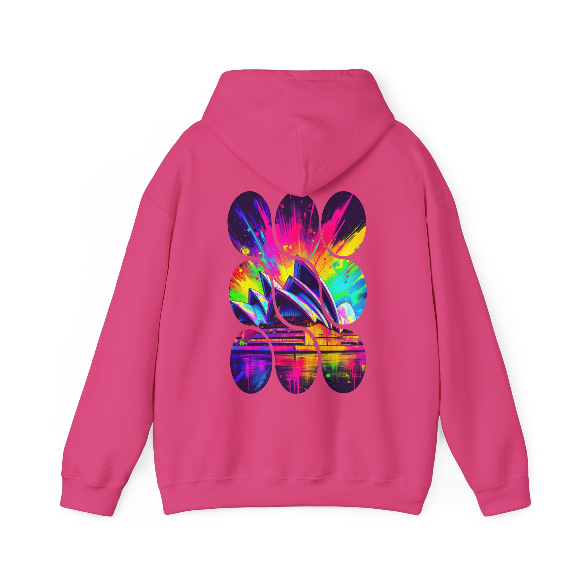 Colorful Abstract Hoodie with Eye-Catching Design, Perfect for Casual Wear, Art Lovers, Gift for Friends, Cozy Layering
