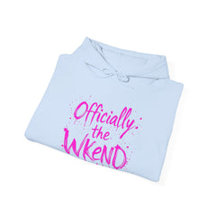 Officially the Wkend Hooded Sweatshirt, Unisex Weekend Sweatshirt, Cozy Hoodie for Relaxation, Ideal for Casual Outings, Perfect Gift [...]