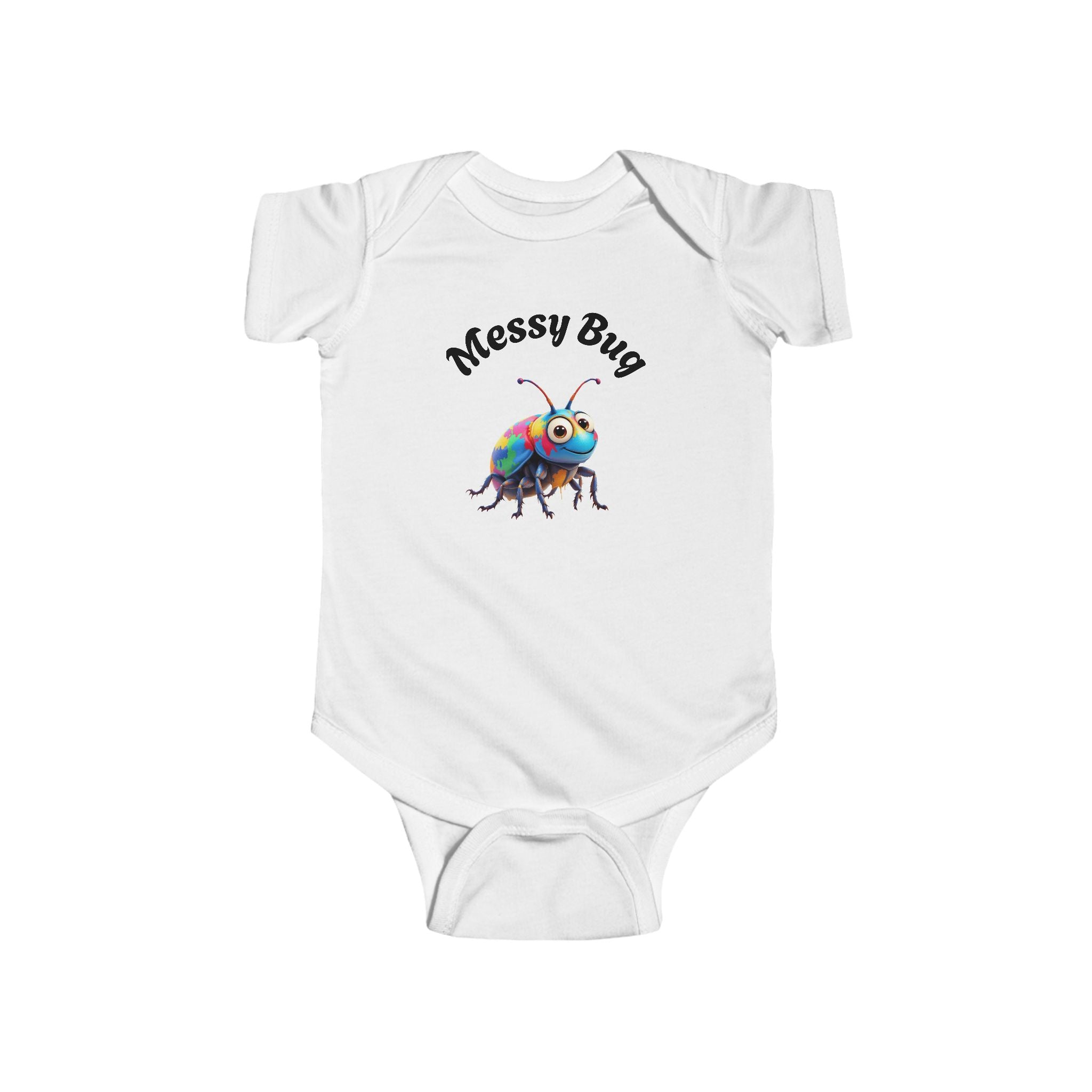 Messy Bug Infant Bodysuit - Cute & Colorful Baby Outfit
