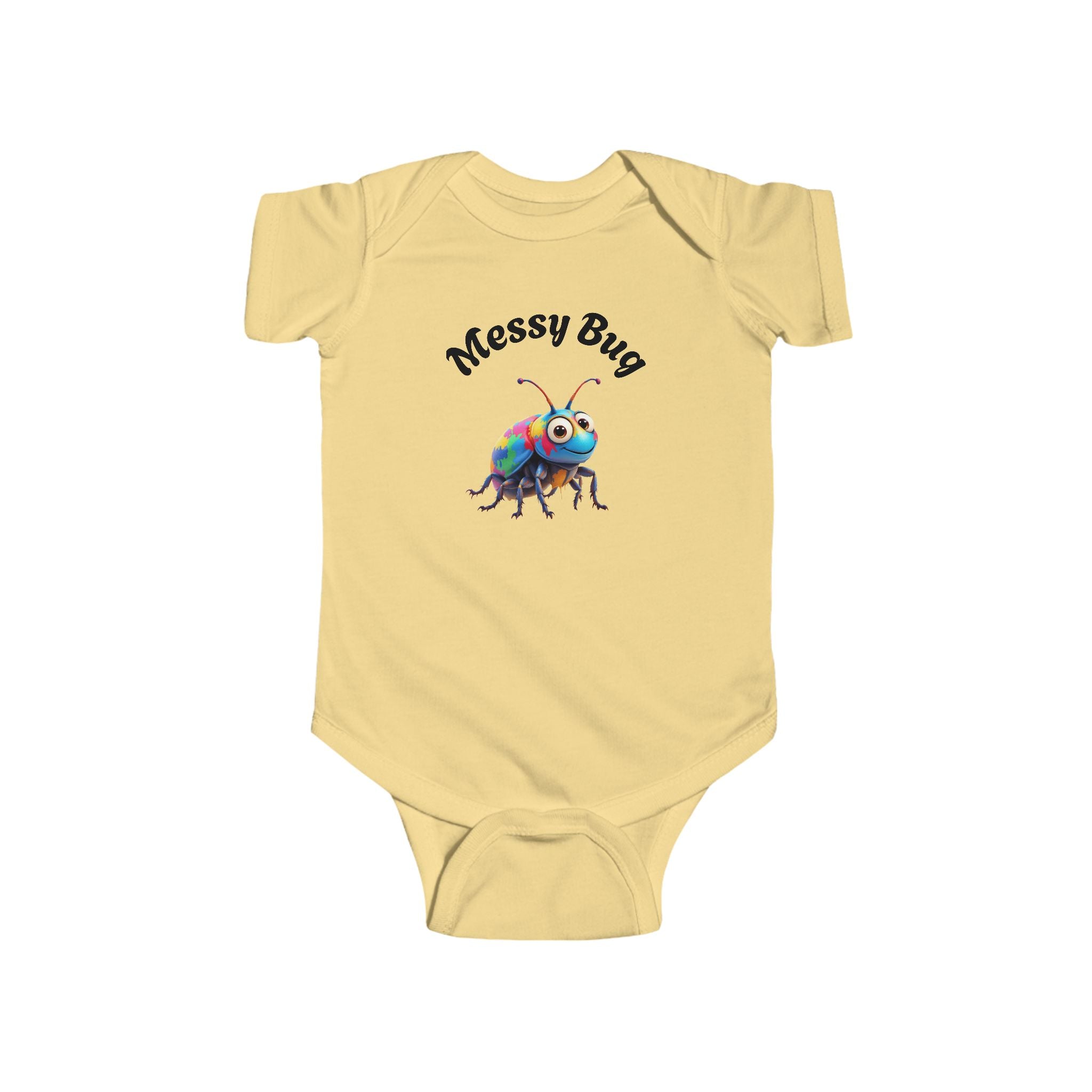 Messy Bug Infant Bodysuit - Cute & Colorful Baby Outfit