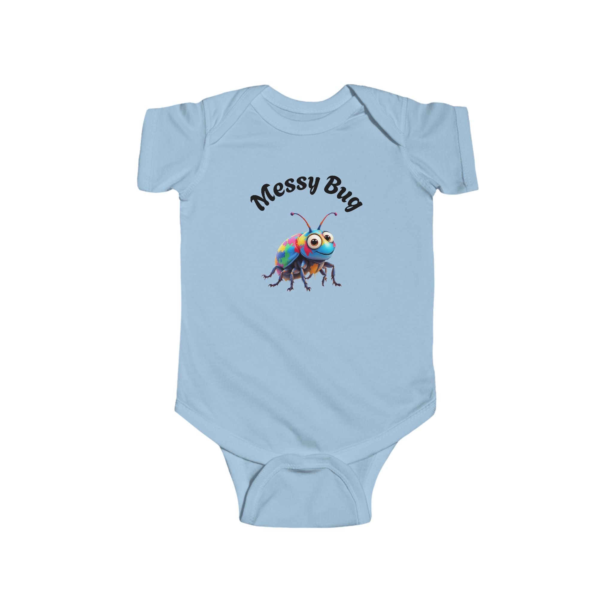 Messy Bug Infant Bodysuit - Cute & Colorful Baby Outfit