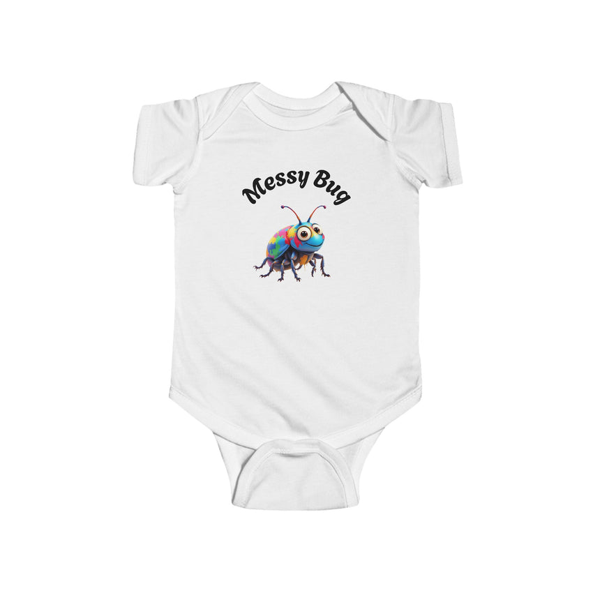 Messy Bug Infant Bodysuit - Cute & Colorful Baby Outfit