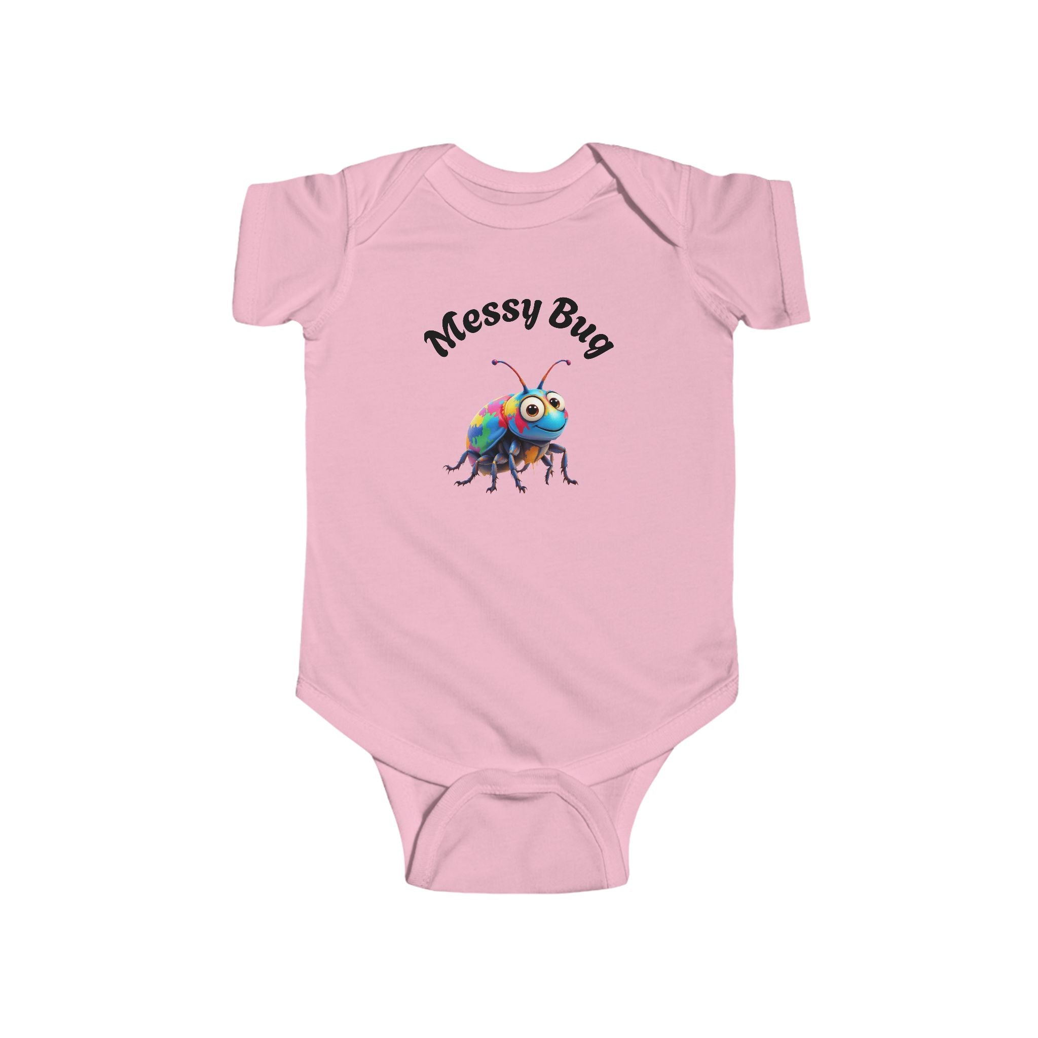 Messy Bug Infant Bodysuit - Cute & Colorful Baby Outfit