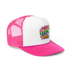 Colorful "Gin is My Tonic" Trucker Cap - Fun Party Accessory