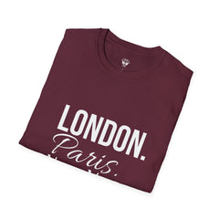 City Life Unisex T-Shirt - London, Paris, New York Deal Graphic Tee, Travel Fashion, Urban Style, Gift for Wanderlust, Streetwear