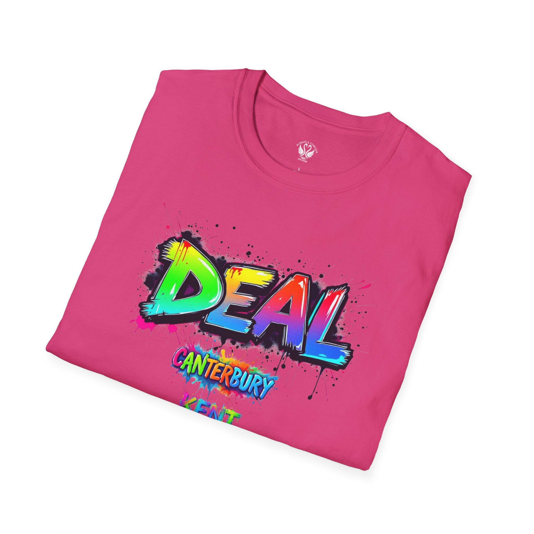 Colorful Graffiti Unisex T-Shirt, Trendy Streetwear Tee, Fun Casual Wear, Gift for Art Lovers, Summer Outfit