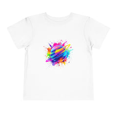Colorful Planet Toddler Short Sleeve Tee - Fun & Playful Kids Shirt