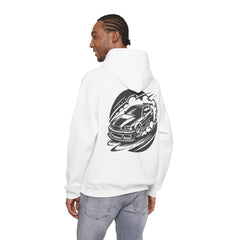 Cool Car Graphic Hoodie for Car Lovers, Unisex Pullover, Automotive Gift, Streetwear, Racing Apparel, Casual Wear