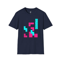 Abstract Print T-Shirt | Unisex Softstyle Tee