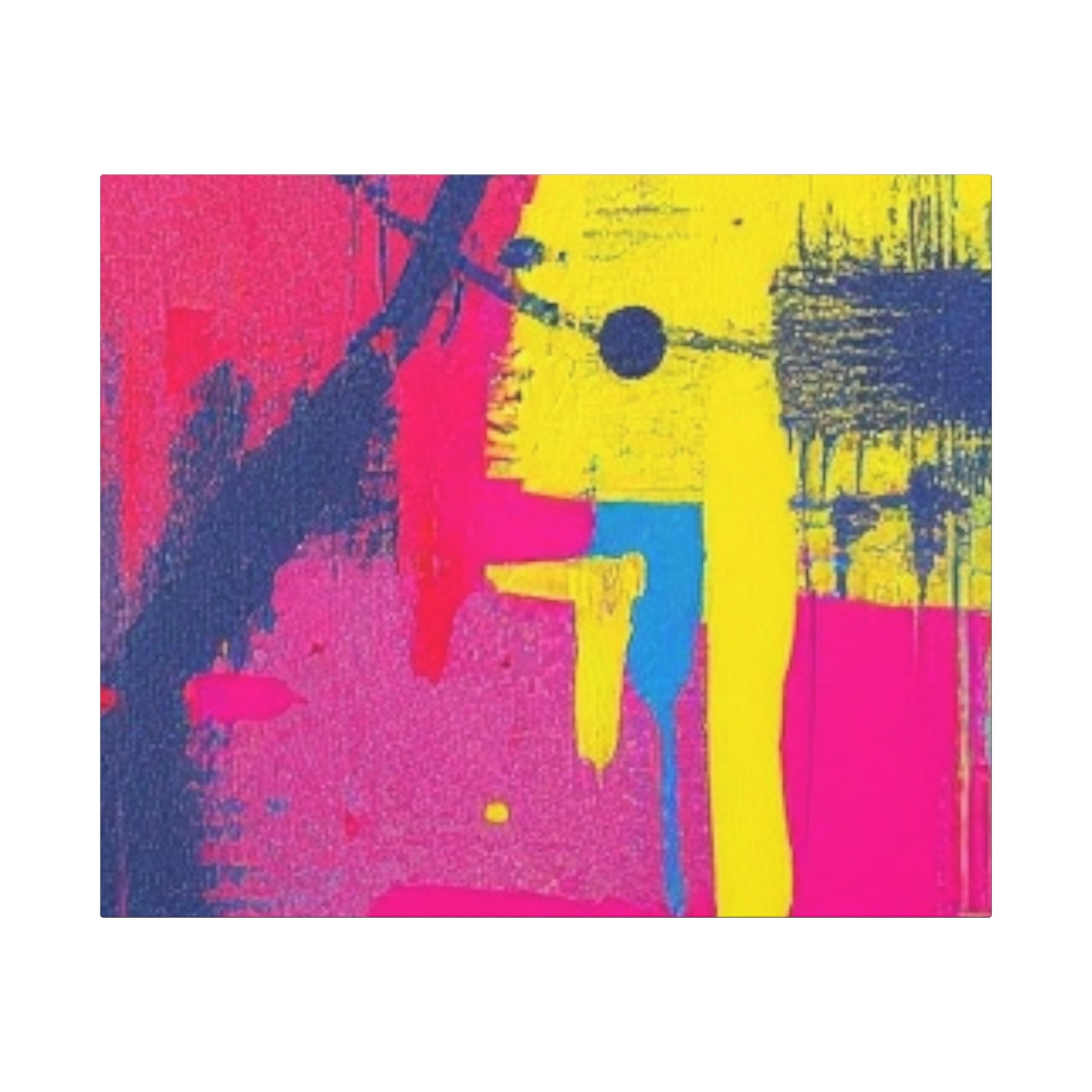 Vibrant Abstract Canvas Art Wraps, Colorful Wall Decor for Home, Unique Gift, Modern Art, Bright Artwork for Living Room