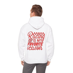 Racing-Themed Unisex Hoodie: Perfect for Race Fans, Cozy Gift for Motorsports Lovers, Ideal for Sports Events, Fall Fashion, Casual Wear