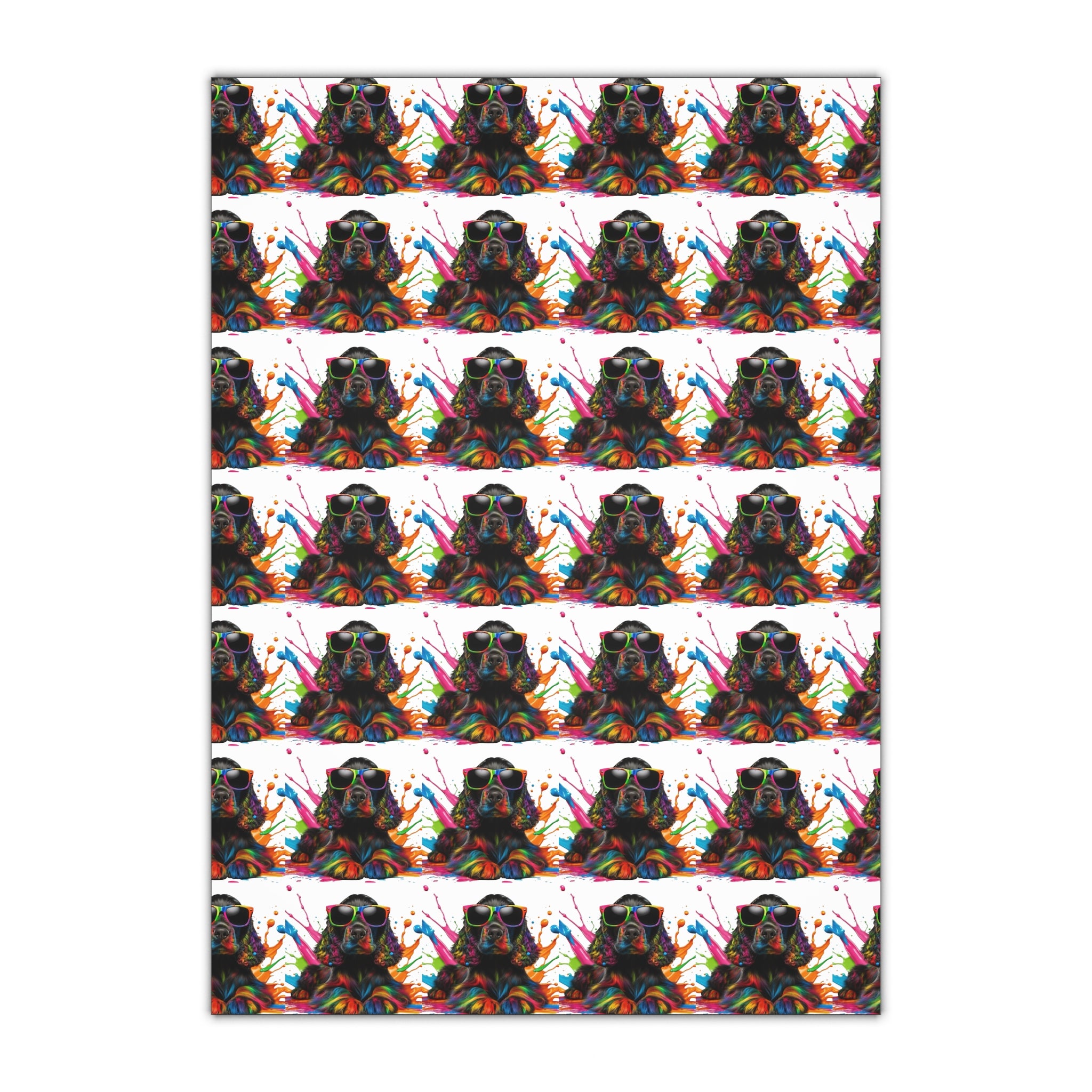 Colorful Art-Inspired Gift Wrapping Paper Sheets - Create Memorable Presents, Perfect for Birthdays, Holidays, Celebrations, Crafts, [...]