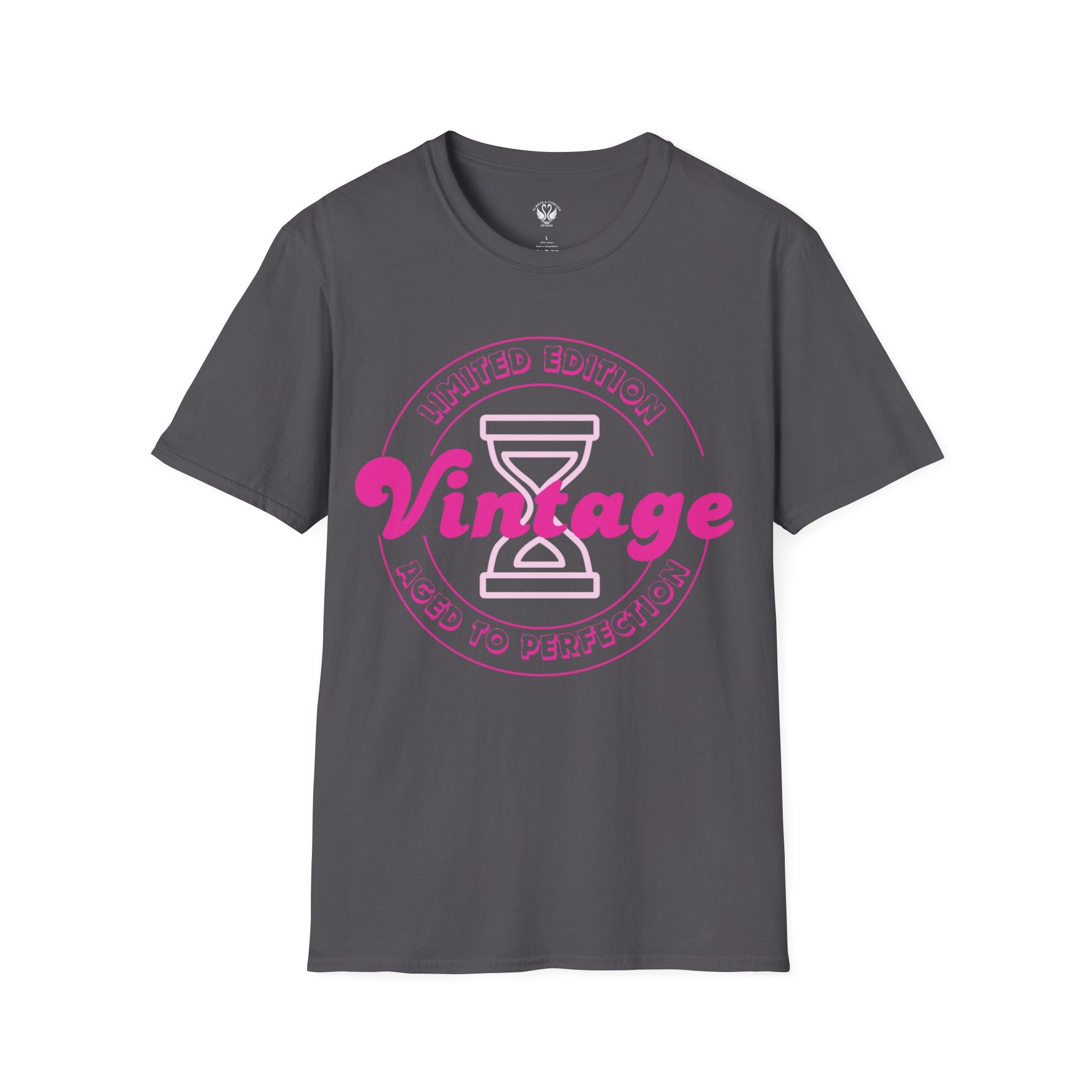 Vintage Inspired Unisex Softstyle T-Shirt - Perfect for Retro Lovers, Casual Outings, Birthdays, Anniversaries, Gift Ideas
