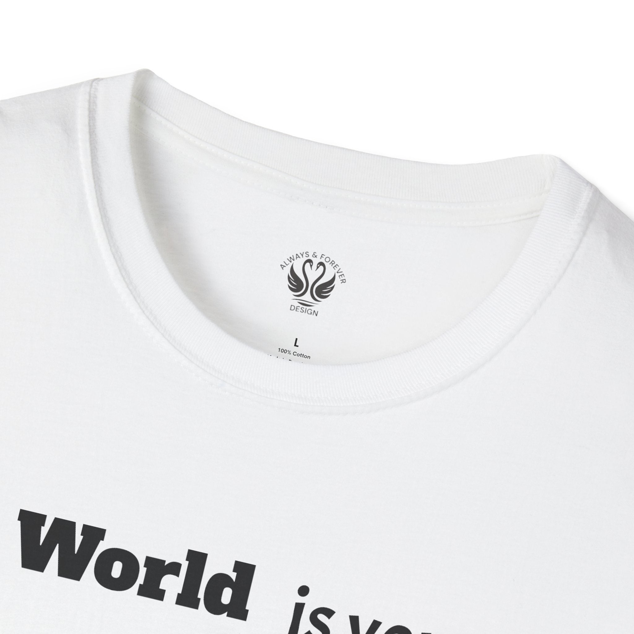 Explore the World Unisex T-Shirt | Adventure Shirt, Travel Tee, Gift for Explorers, Colorful World Map Top, Wanderlust Fashion