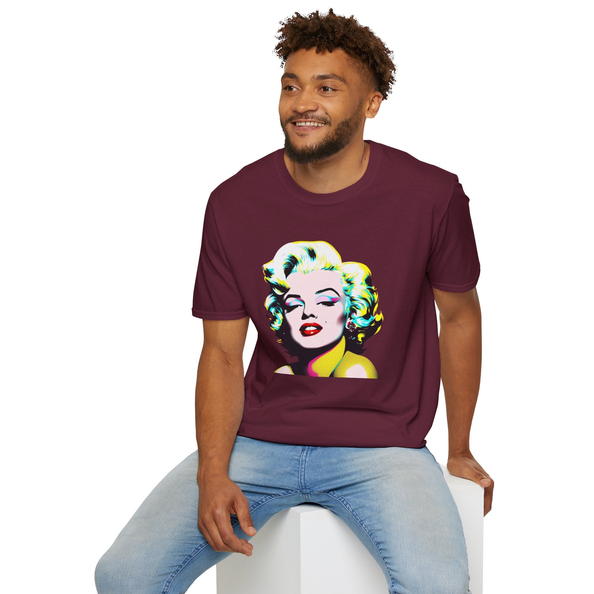 Film Idol Pop Art T-Shirt, Vintage Style Shirt, Fashion Tees, Gift for Her, Retro Graphic Tee, Casual Wear