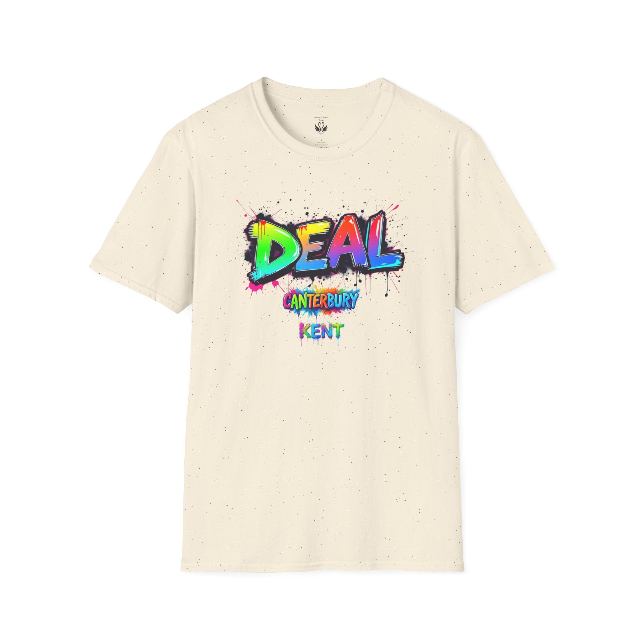 Colorful Graffiti Unisex T-Shirt, Trendy Streetwear Tee, Fun Casual Wear, Gift for Art Lovers, Summer Outfit