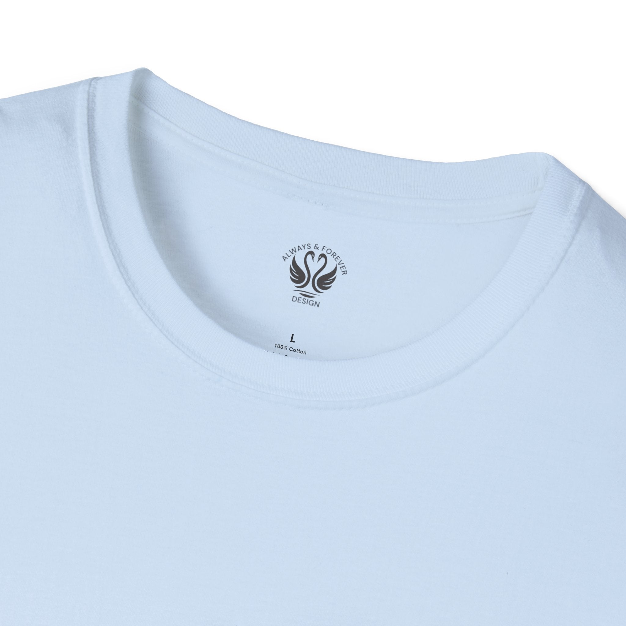 Angel Wings Unisex T-Shirt, Softstyle Tee, Cute Gift, Casual Wear, Inspirational Shirt, Everyday Comfort