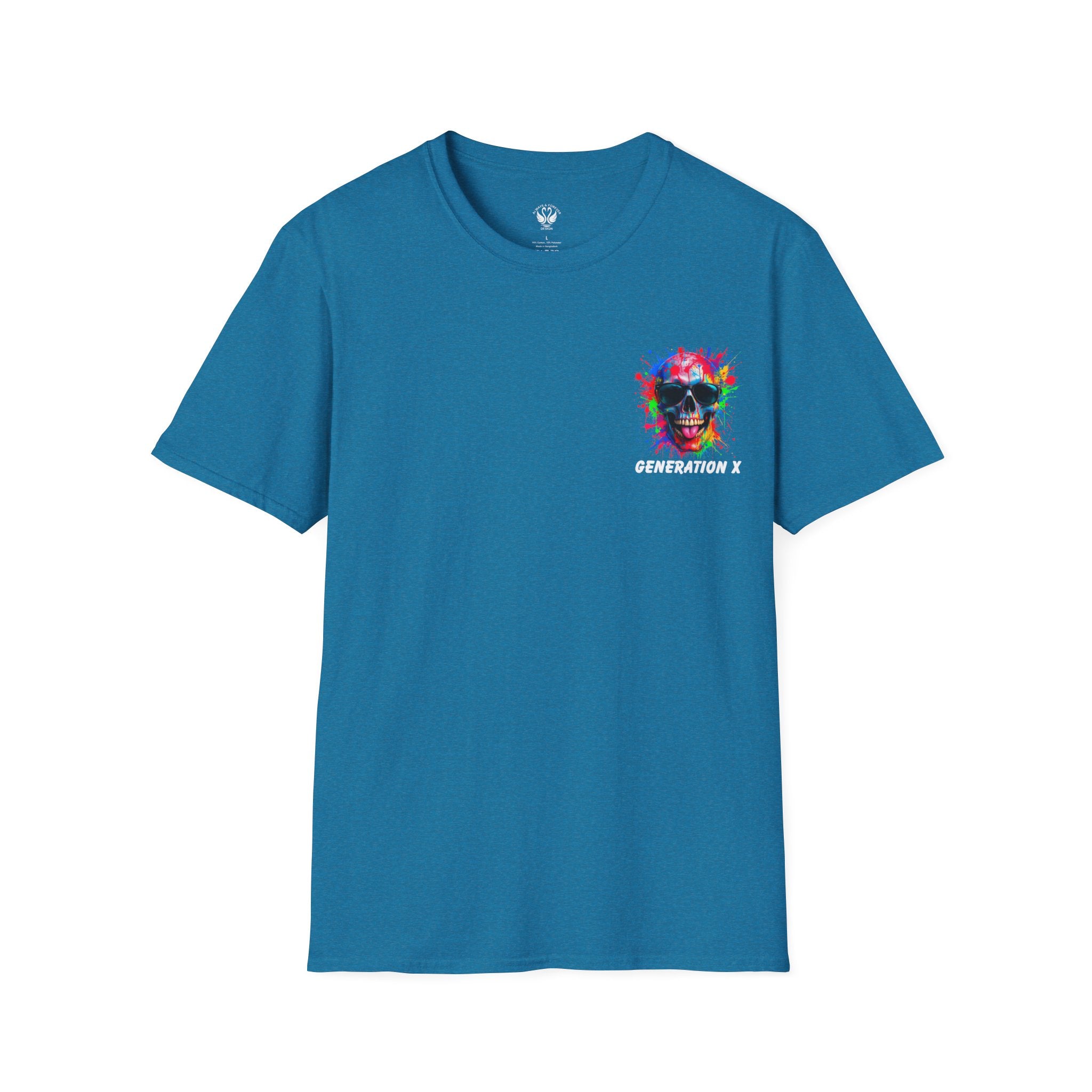 Retro Skull Experience T-Shirt, Vintage Graphic Tee, Made in 1969 Apparel, Fun Gift for Birthdays, Casual Wear, Universal Style