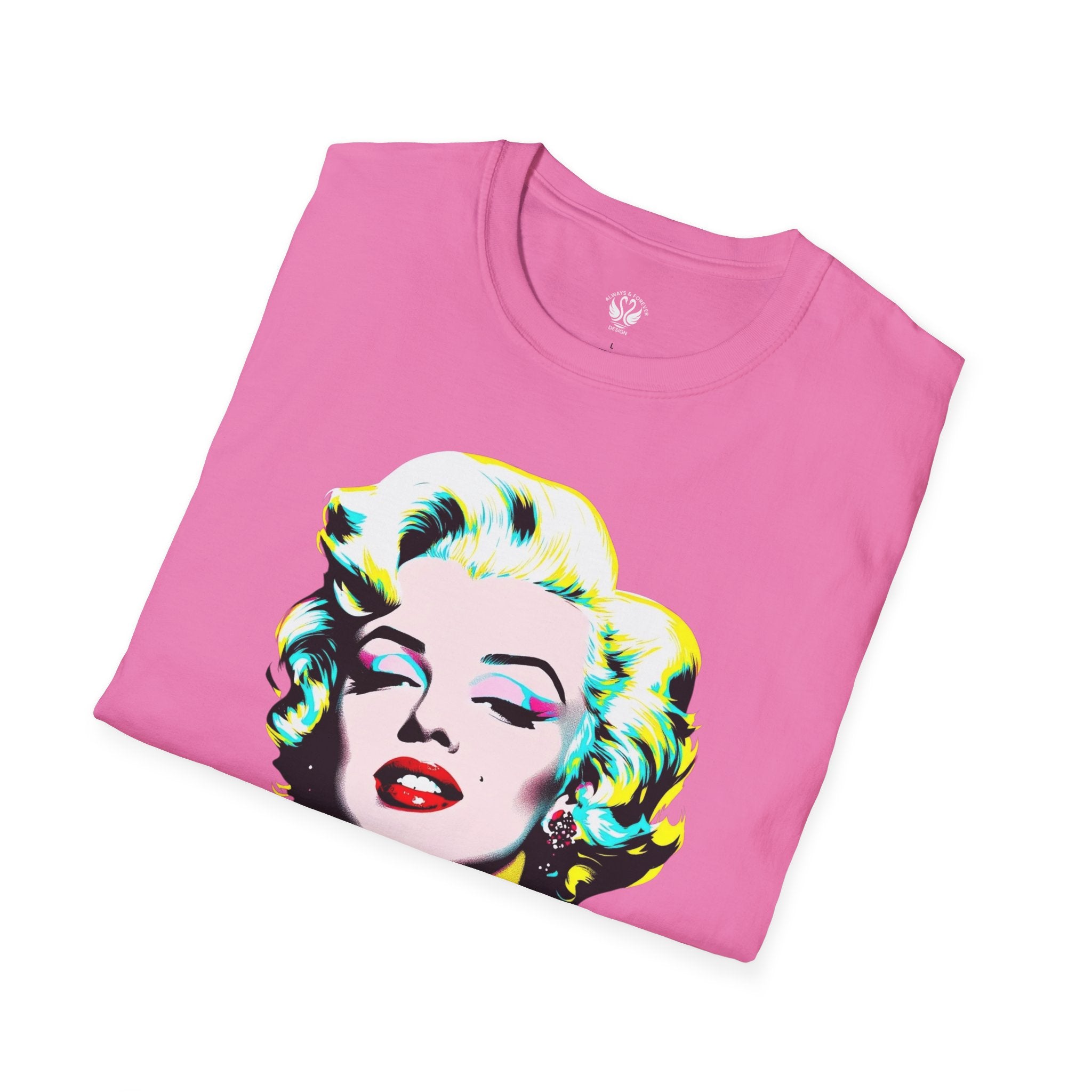 Pop Art Marilyn Monroe Unisex T-Shirt, Retro Tee, Vintage Style Shirt, Gift for Her, 90s Nostalgia Fashion