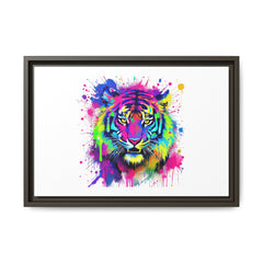 Vibrant Tiger Canvas Print - Framed Art for Bold Decor
