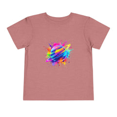 Colorful Planet Toddler Short Sleeve Tee - Fun & Playful Kids Shirt