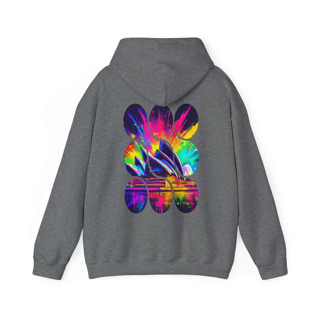 Colorful Abstract Hoodie with Eye-Catching Design, Perfect for Casual Wear, Art Lovers, Gift for Friends, Cozy Layering