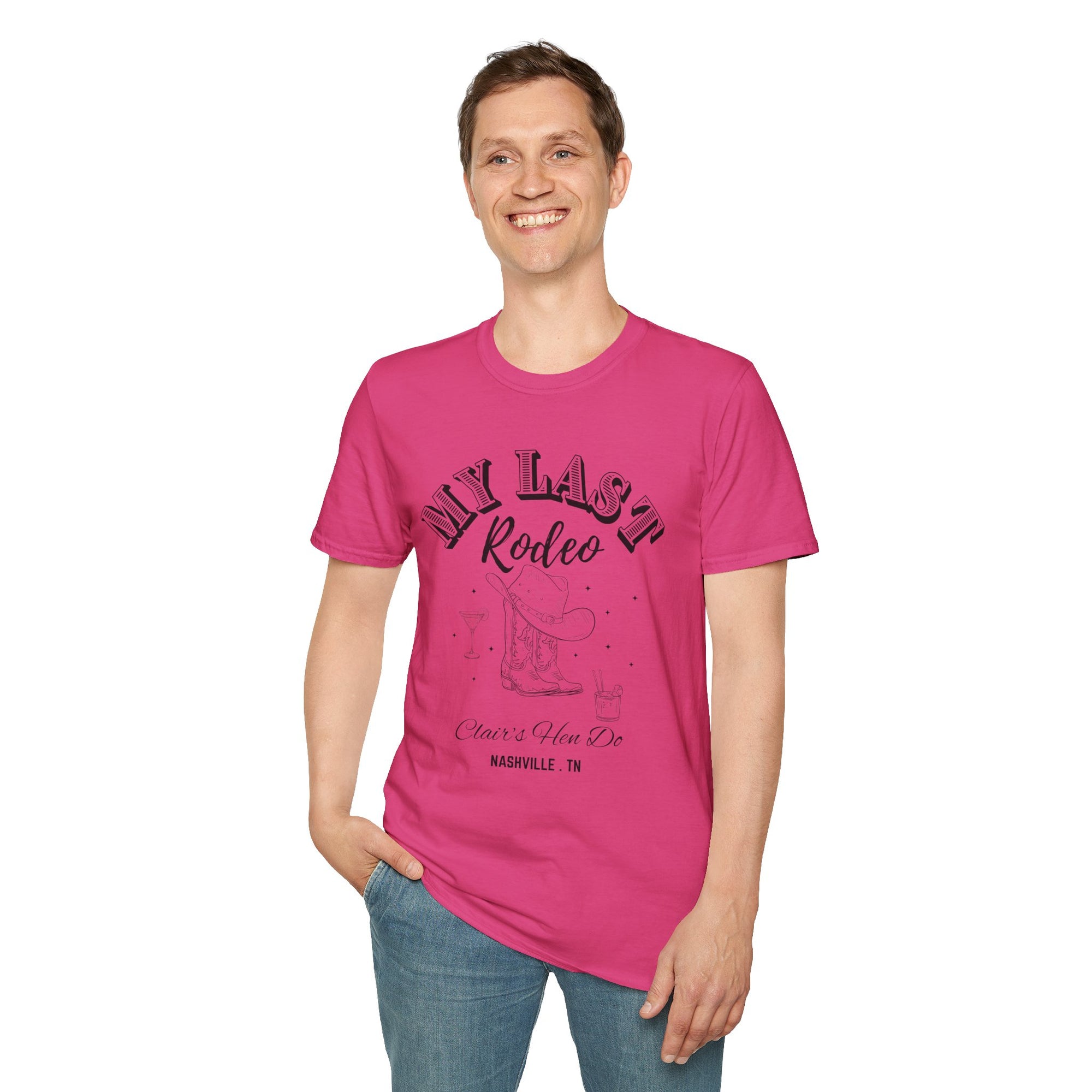 My Last Rodeo T-Shirt, Unisex Softstyle Tee, Cowboy Lover Gift, Western Apparel, Festival Outfit, Casual Wear, Rodeo Enthusiast