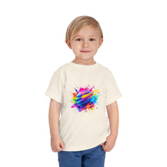 Colorful Planet Toddler Short Sleeve Tee - Fun & Playful Kids Shirt