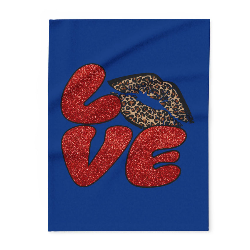 Cozy Love Blanket - Perfect Gift for Valentine's Day, Home Decor, Snuggling, Heartwarming Gift, Cute Accent Piece