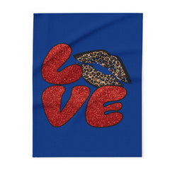 Cozy Love Blanket - Perfect Gift for Valentine's Day, Home Decor, Snuggling, Heartwarming Gift, Cute Accent Piece