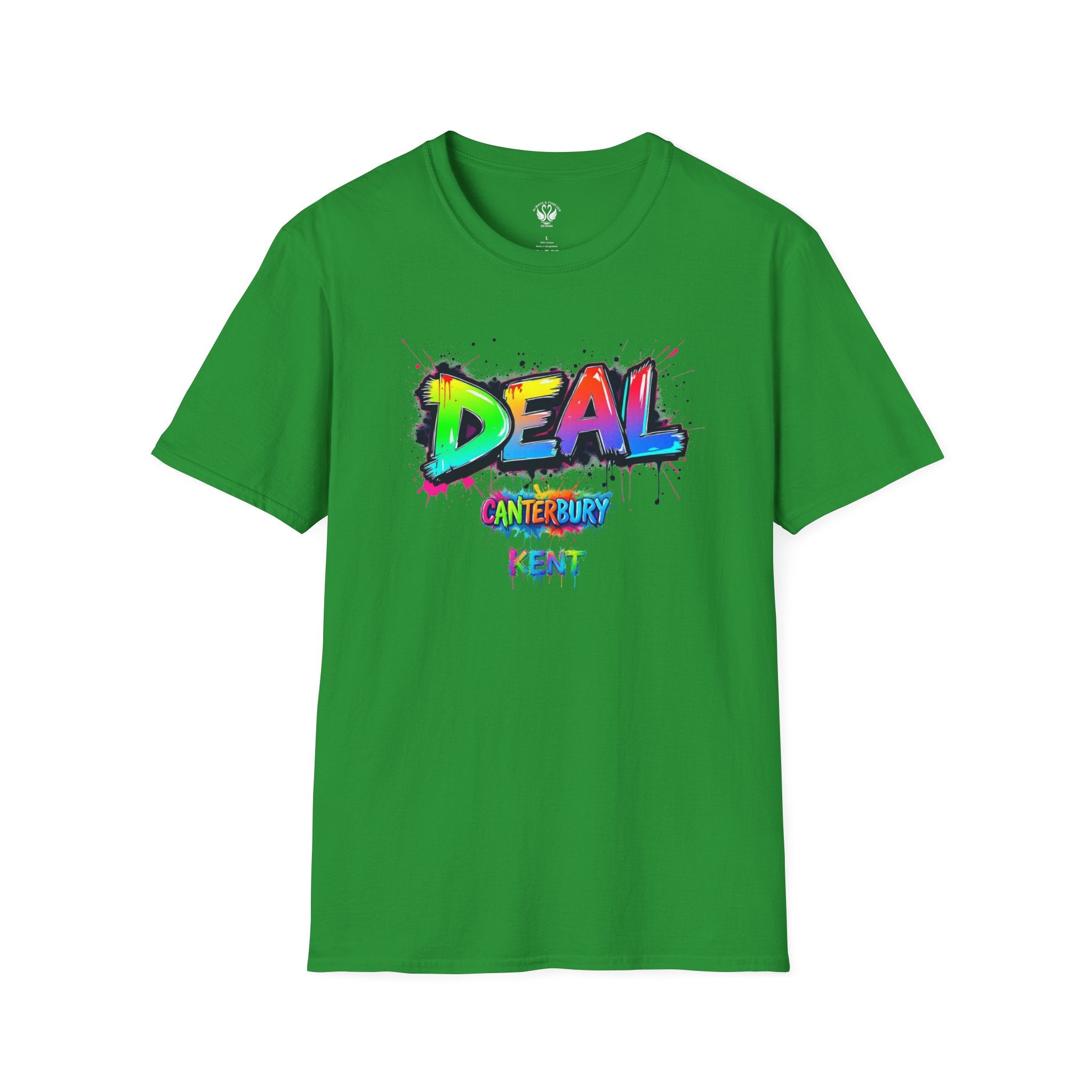 Colorful Graffiti Unisex T-Shirt, Trendy Streetwear Tee, Fun Casual Wear, Gift for Art Lovers, Summer Outfit