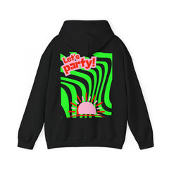 Colorful Party-Themed Hooded Sweatshirt – Perfect for Celebrations, Casual Wear, Gifts, Festivals, Unisex Style