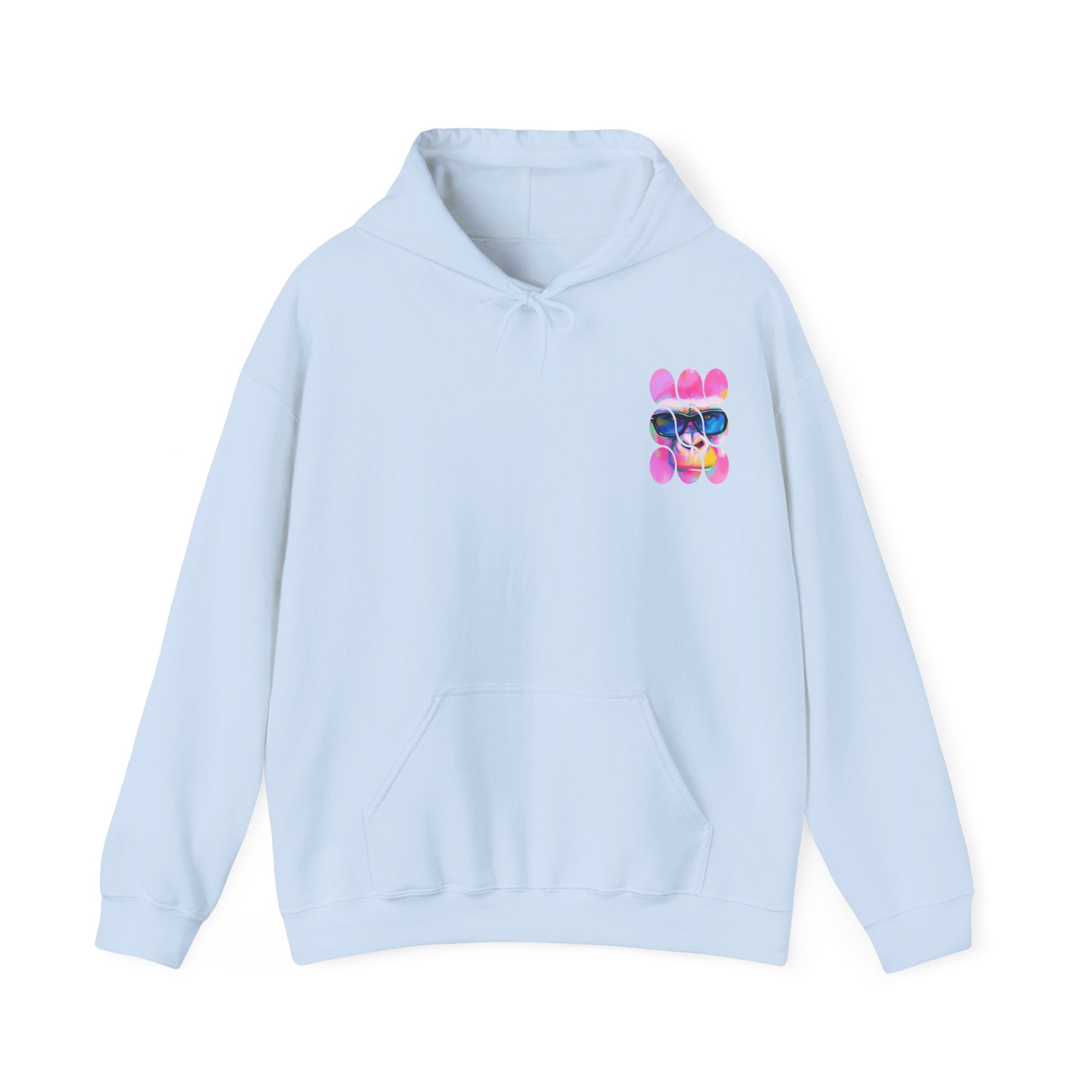 Vibrant Graphic Hoodie, Cool Streetwear Sweatshirt, Trendy Unisex Apparel, Fun Gift for Art Lovers, Casual Everyday Wear