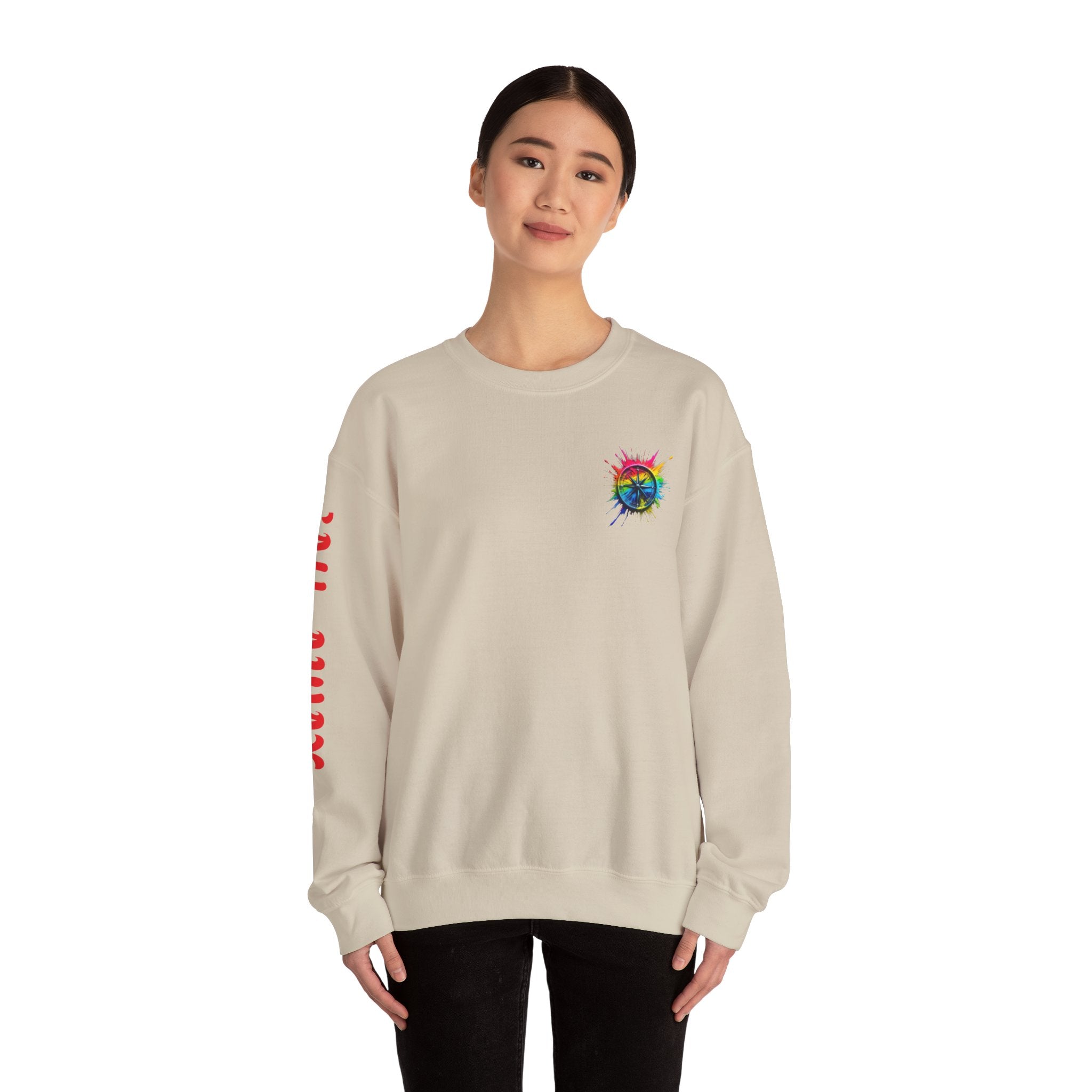 Colourful Compass Unisex Heavy Blend™ Crewneck Sweatshirt